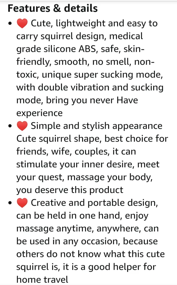 Crazy Squirrel Clit Stimulator Vibrator The Pleasure Shop adult toys Female Sex Toys Crazy Squirrel Clit Stimulator Vibrator The Pleasure Shop adult toys Female Sex Toys