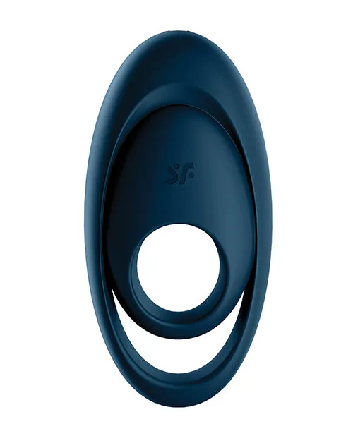 Satisfyer Glorious Duo Ring Vibrator Dark Blue Eis INCsatisfyer Vibrators