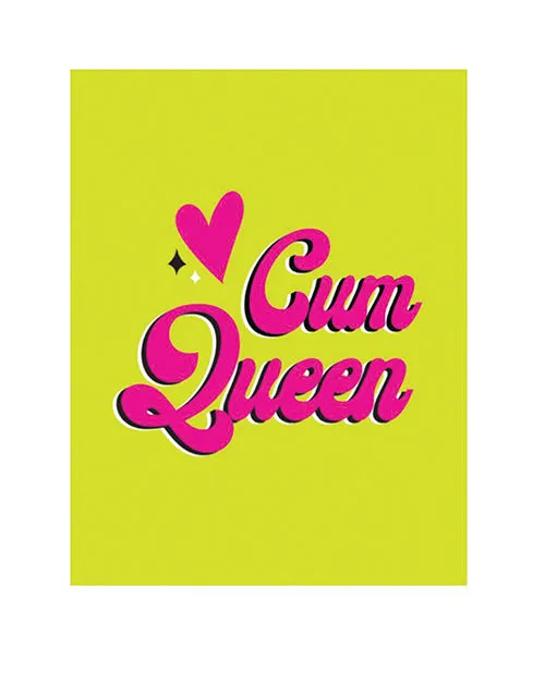 Vibrators Cum Queen Greeting Card Kush Kards LLC