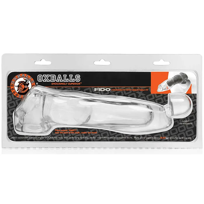 FIDO Cocksheath Clear Nalpac Dildos