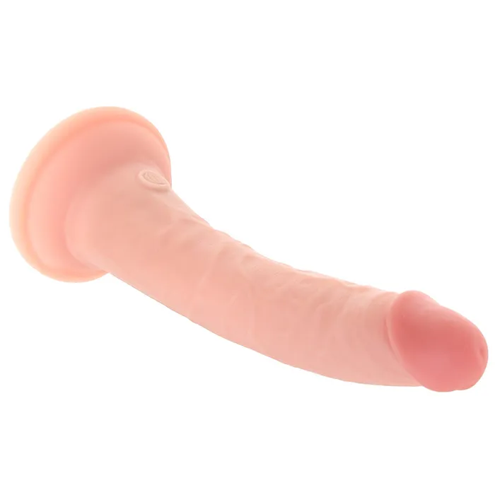Nalpac Pipedream King Cock Elite 7 in Vibrating Dual Density Silicone Cock Rechargeable RemoteControlled Realistic Dildo With Suction Cup Beige Female Sex Toys
