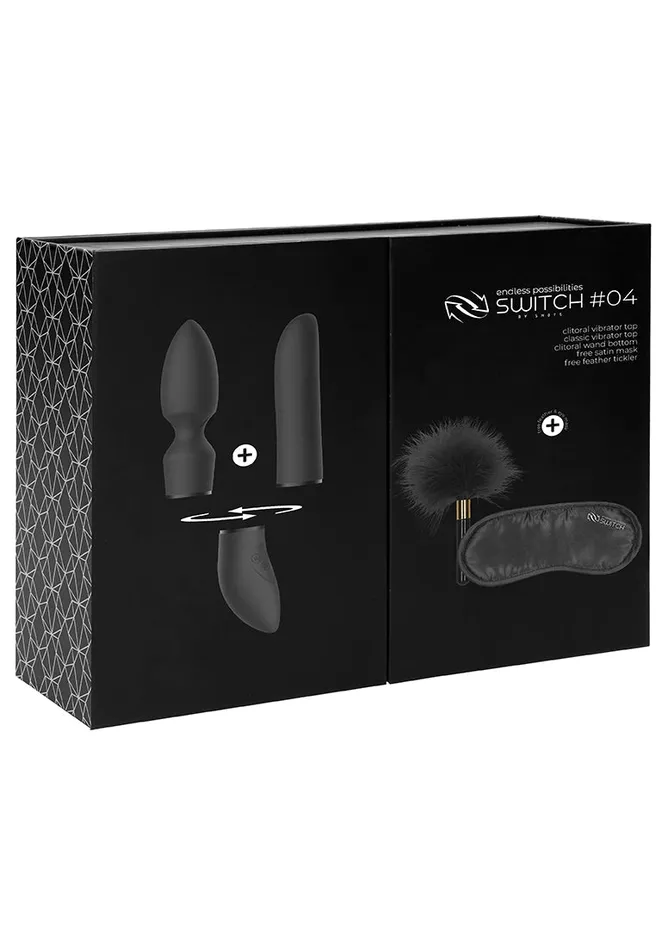 Shots America Anal Pleasure Kit 4 Black
