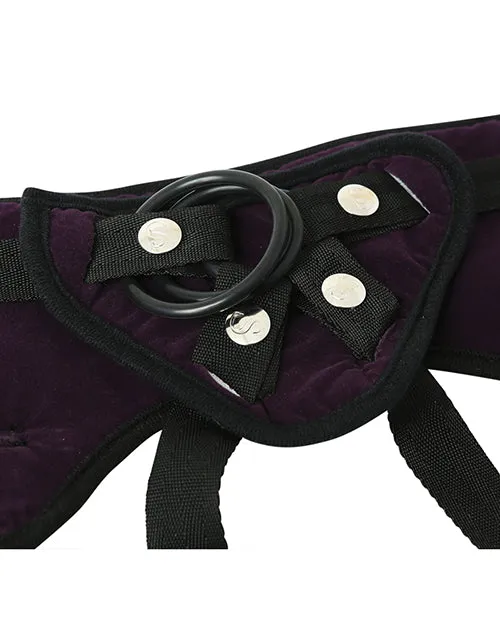 Sportsheets Lush Strap On Harness Purple Sportsheets International Female Sex Toys Sportsheets Lush Strap On Harness Purple Sportsheets International Female Sex Toys