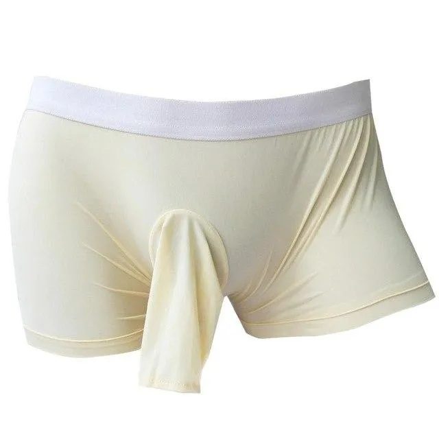 Female Sex Toys CHASTITY CAGE CO Open Sheath Stretch Boxer Brief