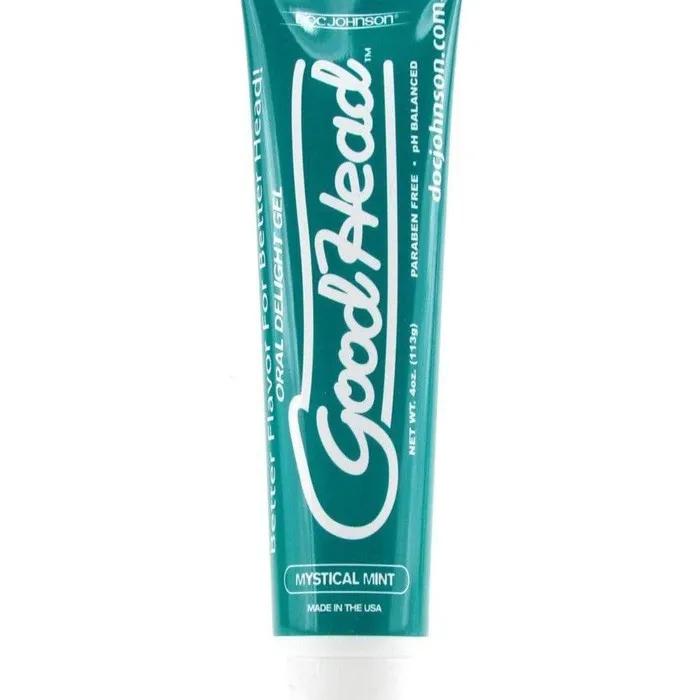 GoodHead Oral Delight Gel Mystical Mint 4 oz Doc Johnson Enhancers