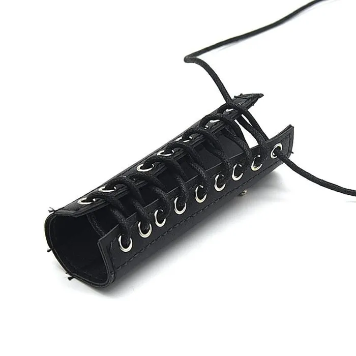 Leather Sleeve Penis Electro Torture Instrument CHASTITY CAGE CO Male Sex Toys Leather Sleeve Penis Electro Torture Instrument CHASTITY CAGE CO Male Sex Toys