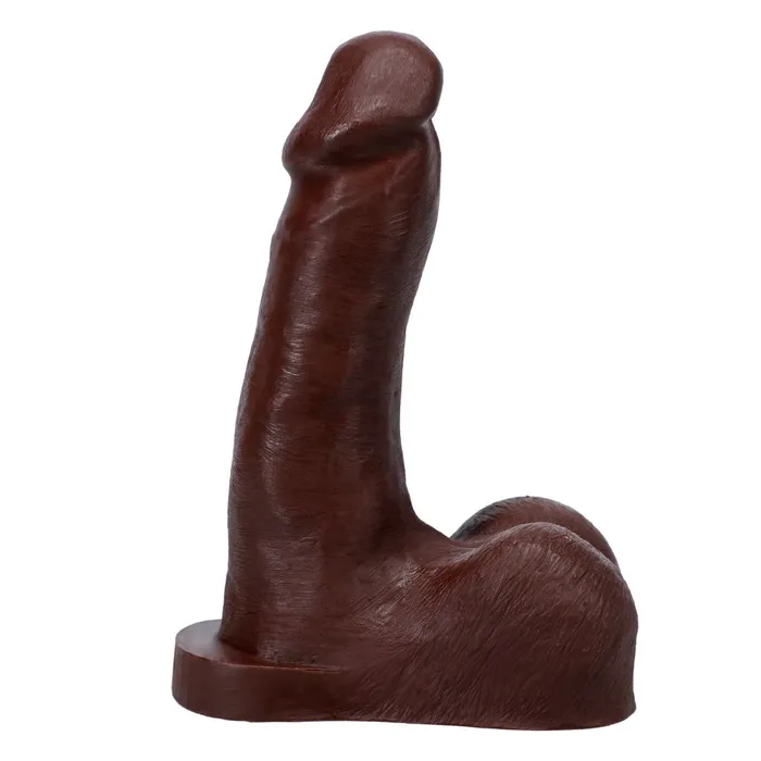 Tantus Female Sex Toys Pop N Play Silicone Squirting Packer Dildo Chocolate
