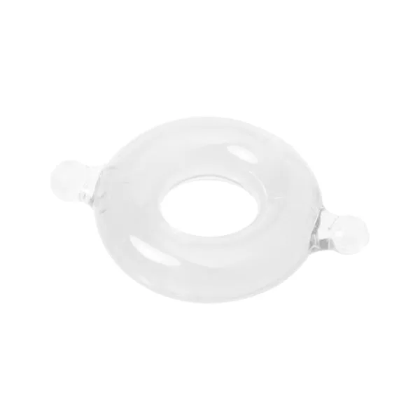 Male Sex Toys Spartacus Spartacus Big Elastomer Stretch to Fit Flexible Cock Ring Large Clear