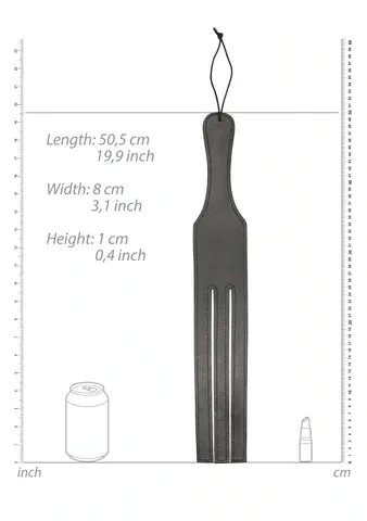 PAIN THREE FINGER PADDLE TAWSE SHOTS Female Sex Toys