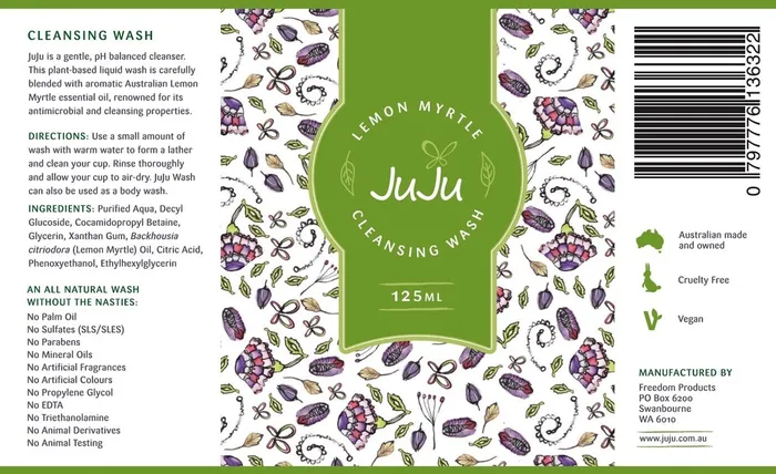 Vibrators JUJU CLEANSING WASHLEMON MYRTLE