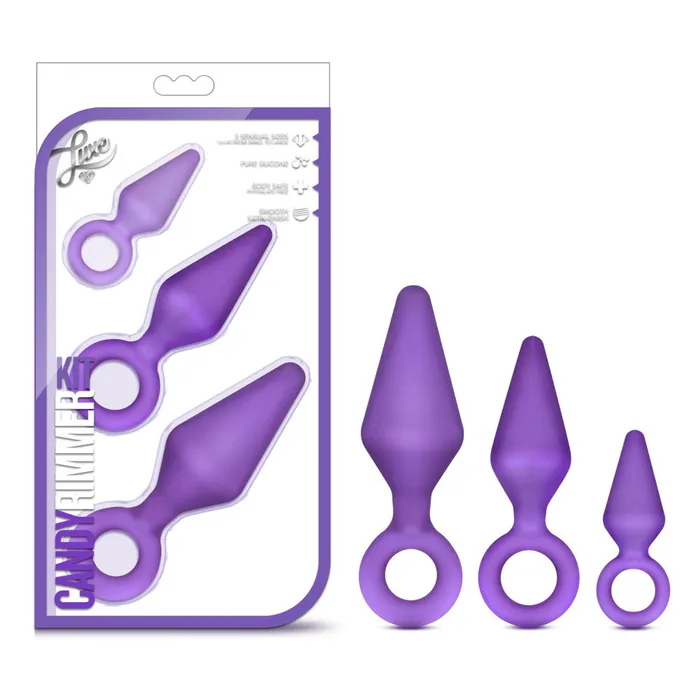Blush Vibrators Luxe Candy Rimmer Kit Purple Blush Vibrators Luxe Candy Rimmer Kit Purple