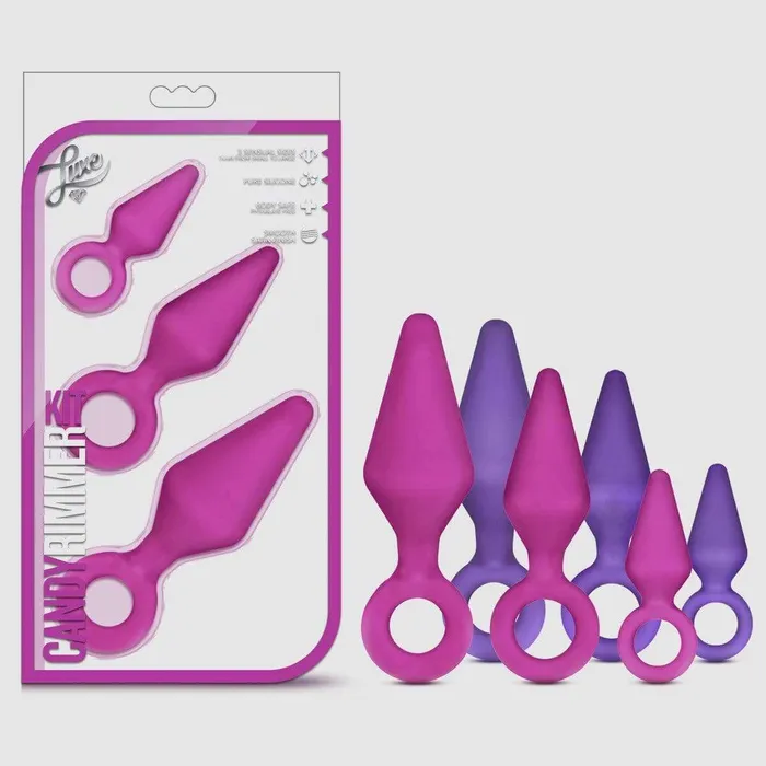 Blush Vibrators Luxe Candy Rimmer Kit Purple Blush Vibrators Luxe Candy Rimmer Kit Purple