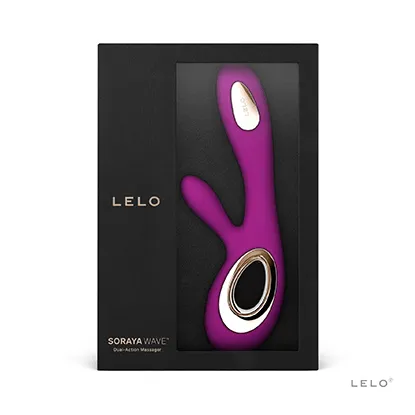 Lelo Soraya Wave GSpot and Clitoral Rabbit Vibrator Lelo Female Sex Toys
