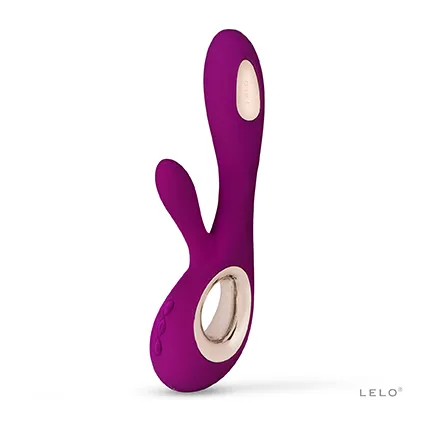 Lelo Soraya Wave GSpot and Clitoral Rabbit Vibrator Lelo Female Sex Toys