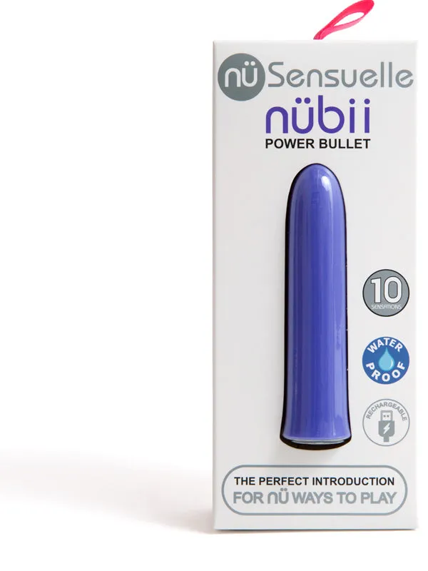NU Sensuelle Nubii 10 Function Bullet Ultra Violet Calvista Vibrators NU Sensuelle Nubii 10 Function Bullet Ultra Violet Calvista Vibrators