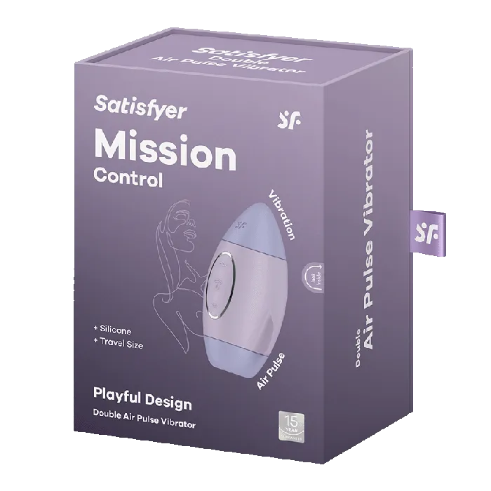 Satisfyer Satisfyer Mission Control Double Air Pulse Vibrator Vibrators