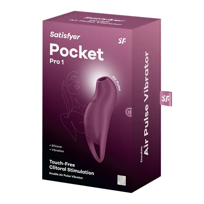 Satisfyer Vibrators Satisfyer Pocket Pro 1 Double Air Pulse Vibrator