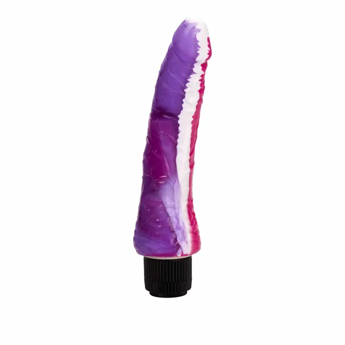 Vibrators CalExotics Funky Jelly Curved Stimulator PinkPurple