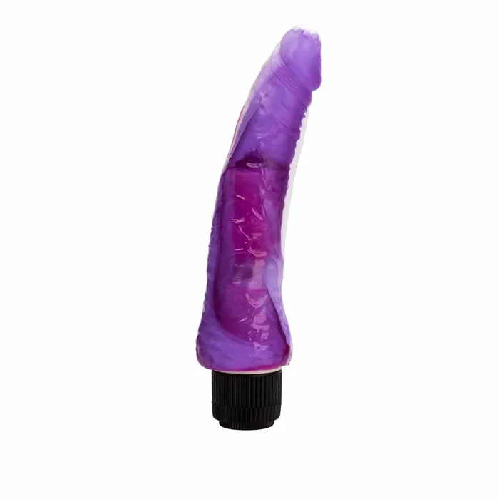 Vibrators CalExotics Funky Jelly Curved Stimulator PinkPurple Vibrators CalExotics Funky Jelly Curved Stimulator PinkPurple