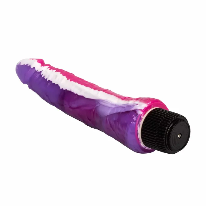 Vibrators CalExotics Funky Jelly Curved Stimulator PinkPurple Vibrators CalExotics Funky Jelly Curved Stimulator PinkPurple