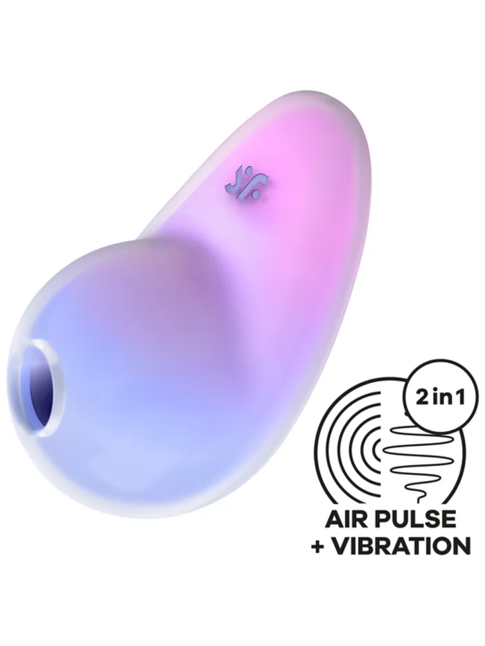 Vibrators Windsor Wholesale Satisfyer Pixie Dust Rechargeable Vibrating Air Pulse Stimulator Violet Pink