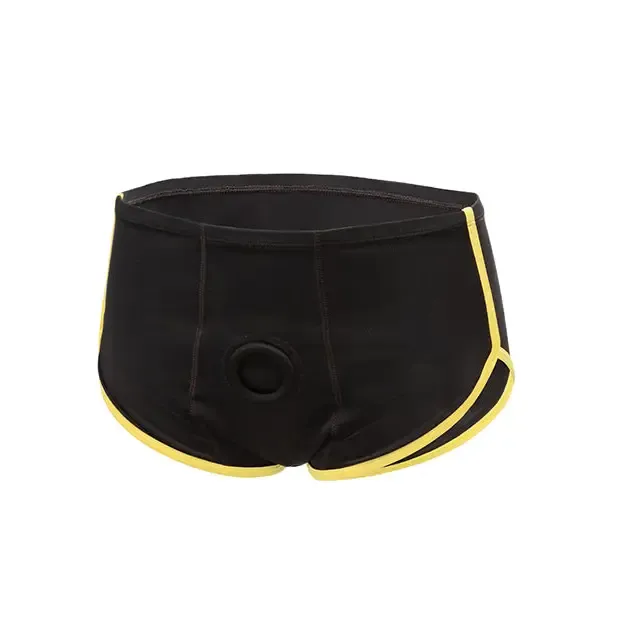 Anal Boundless Boxer Brief BlackYellow California Exotic Novelties Anal Boundless Boxer Brief BlackYellow California Exotic Novelties