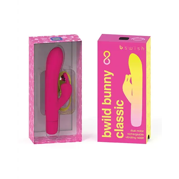 B Swish Female Sex Toys B Swish Bwild Bunny Infinite Classic Vibrator Sunset
