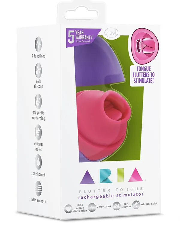 Blush Aria Flutter Tongue Blush Vibrators