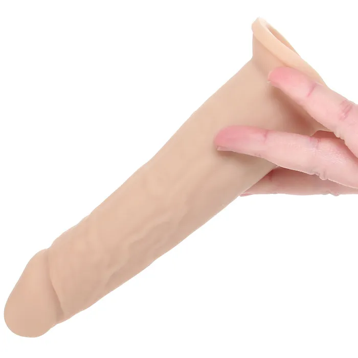 Dildos Doc Johnson SILEXD 8 Inch Ultra Soft Model 2 Dildo in Vanilla