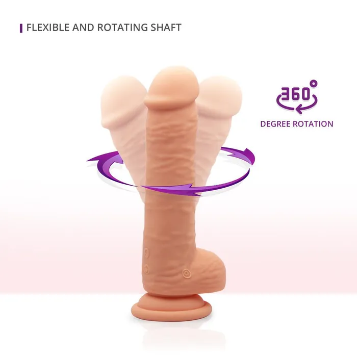Dildos Neojoy Neojoy Mr Vibes Skinlike Realistic Vibrating Dildo Flesh With A Strong Suction Cup Flesh 20cm 79 inch