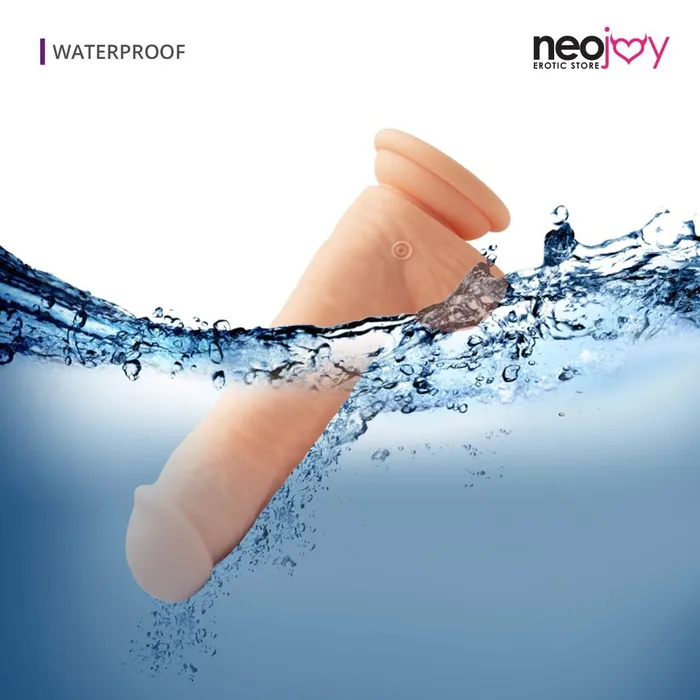 Dildos Neojoy Neojoy Mr Vibes Skinlike Realistic Vibrating Dildo Flesh With A Strong Suction Cup Flesh 20cm 79 inch
