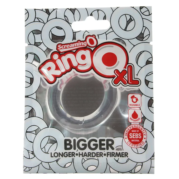 Dildos Screaming O The RingO XL in Clear Dildos Screaming O The RingO XL in Clear