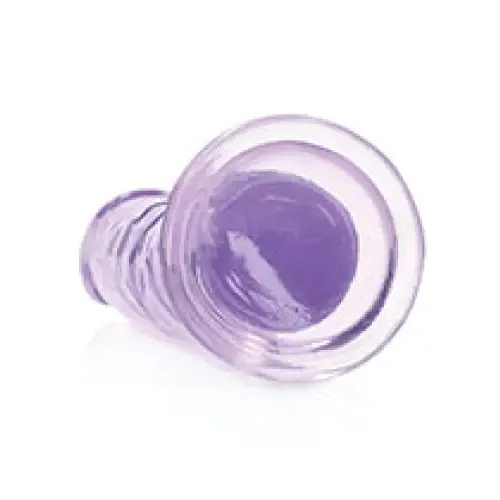 Dildos SHOTS AMERICA RealRock Crystal Clear Straight 7 in Dildo Without Balls Purple Dildos SHOTS AMERICA RealRock Crystal Clear Straight 7 in Dildo Without Balls Purple