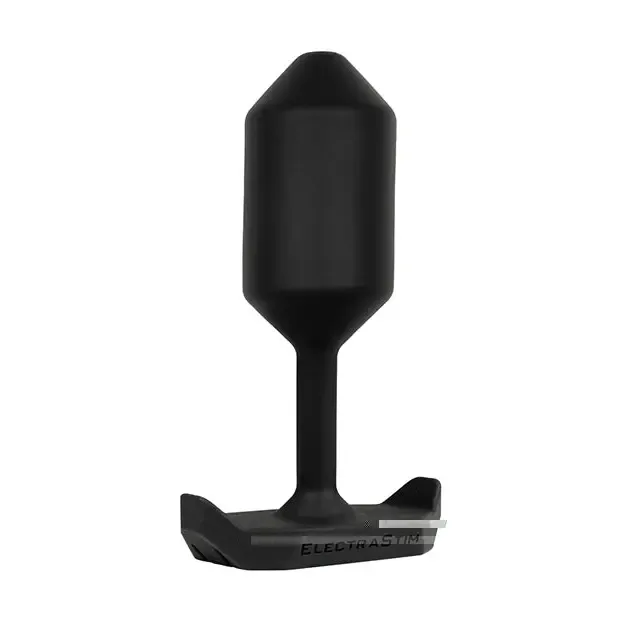 electrastim X Mr S Leather Worlds Most Comfortable Silicone Electro Butt Plug Black ElectraStim Anal