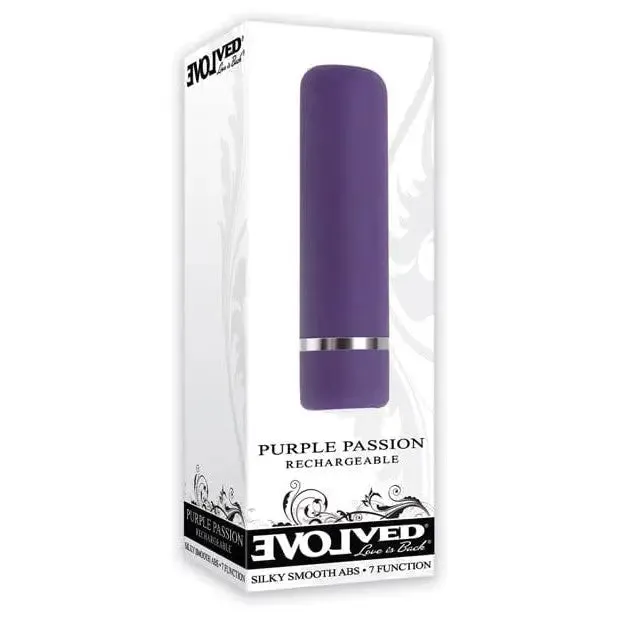 Evolved Vibrators Evolved Purple Passion Mini Bullet Vibrator