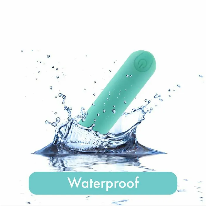 Female Sex Toys PL Pure Love Rechargeable Power Bullet With Silicone Case Teal