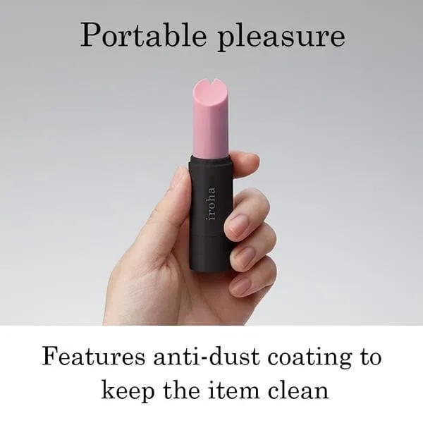 IROHA by TENGA Iroha Stick Vibrator Lilac Black Vibrators