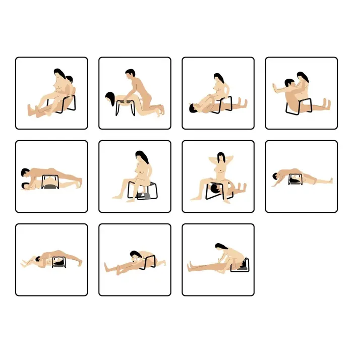 LoveBotz Bangin Bench Extreme Sex Stool LoveBotz Male Sex Toys