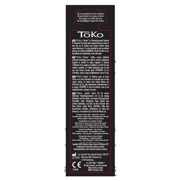 Lubricants Shunga Shunga Toko Aroma Lubricant 85 Oz Lubricants Shunga Shunga Toko Aroma Lubricant 85 Oz