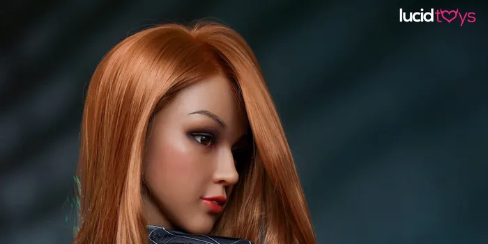 Male Sex Toys Girlfriend Dolls Sex Doll Head M16 Compatible Brown Neodoll