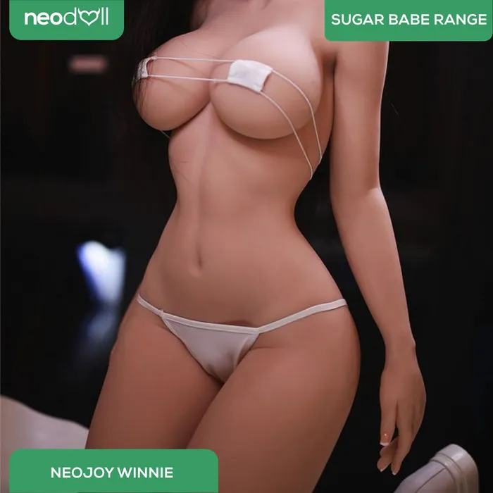 Male Sex Toys Neodoll Sugar Babe Neodoll Sugar Babe Winnie Silicone TPE Hybrid Sex Doll Gel Breast Uterus 161cm Natural