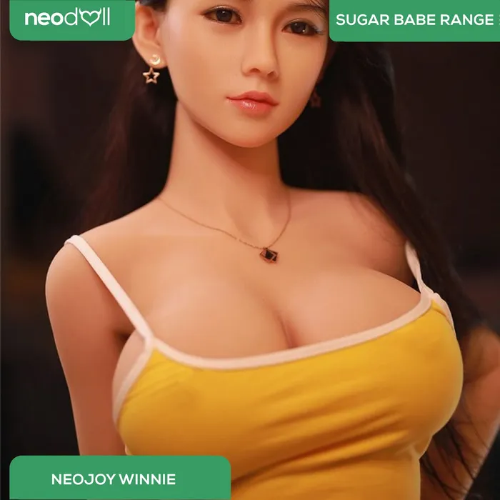 Male Sex Toys Neodoll Sugar Babe Neodoll Sugar Babe Winnie Silicone TPE Hybrid Sex Doll Gel Breast Uterus 161cm Natural
