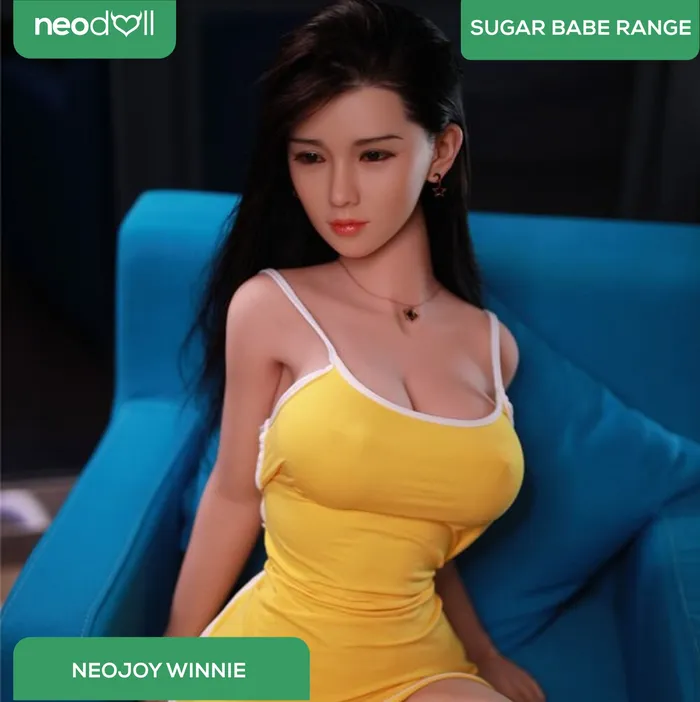 Male Sex Toys Neodoll Sugar Babe Neodoll Sugar Babe Winnie Silicone TPE Hybrid Sex Doll Gel Breast Uterus 161cm Natural