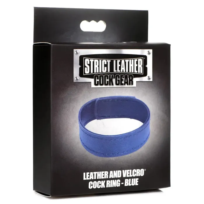 Male Sex Toys XR Brands Velcro Leather Cock Ring