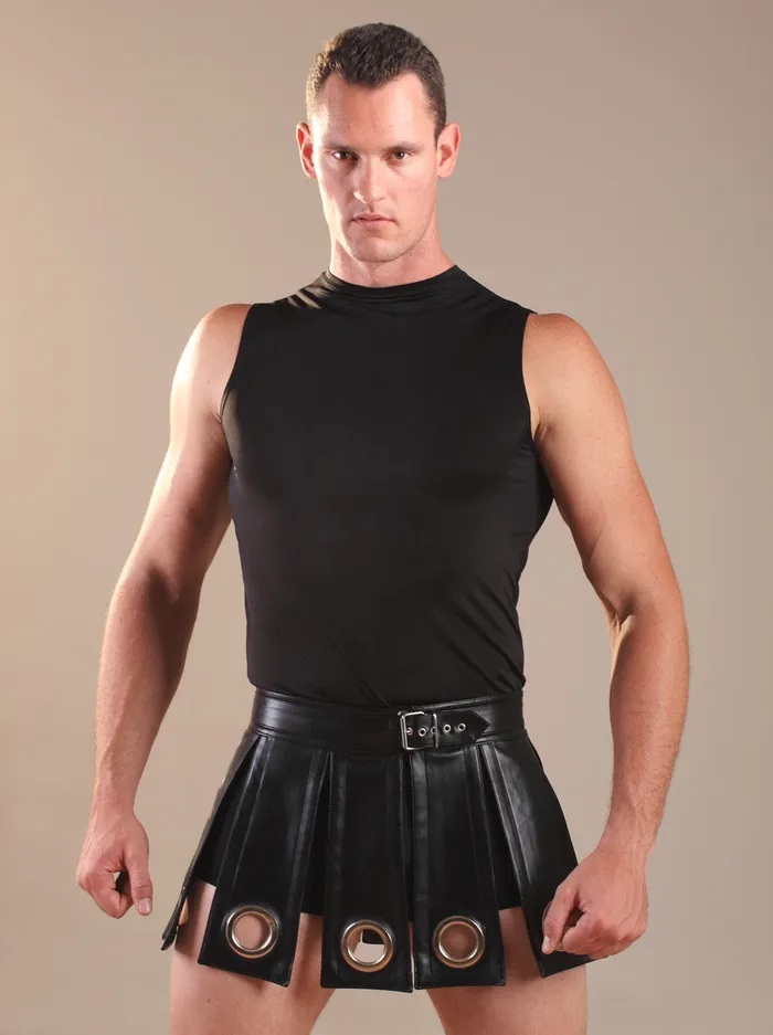 Mens Leather Kilt HonourSkintwocom Male Sex Toys Mens Leather Kilt HonourSkintwocom Male Sex Toys