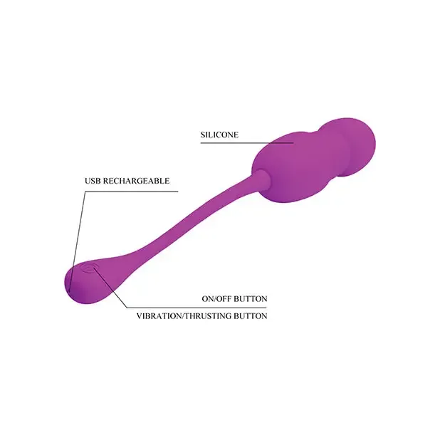 Pretty Love Vibrators Pretty Love Callie Thrusting Egg Fuchsia Pretty Love Vibrators Pretty Love Callie Thrusting Egg Fuchsia