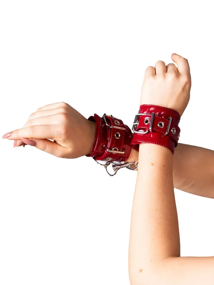 PVC Cuffs HonourSkintwocom Male Sex Toys