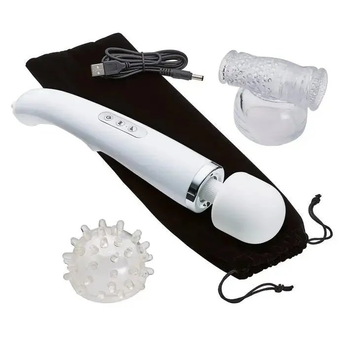 Vibrators Cloud 9 Novelties Cloud 9 Health Wellness Wand Kit 30 Function Vibrators Cloud 9 Novelties Cloud 9 Health Wellness Wand Kit 30 Function