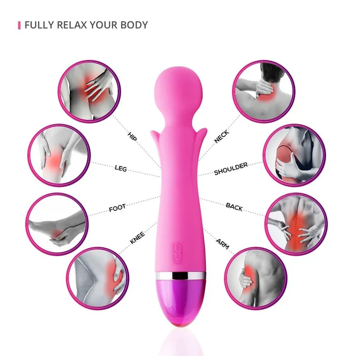 Vibrators Neojoy NeoJoy 9 Function Wand Massager