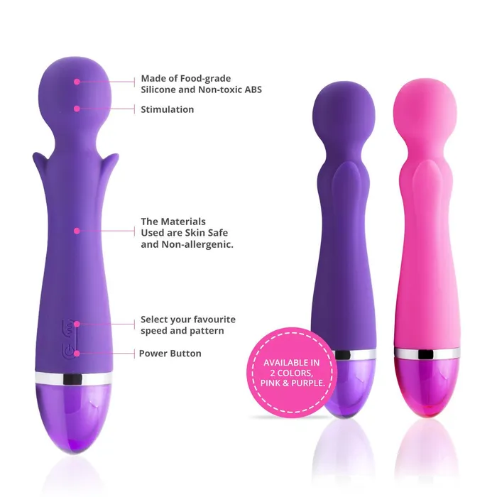 Vibrators Neojoy NeoJoy 9 Function Wand Massager